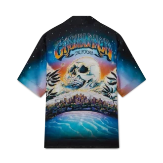 La Pramonition Short Sleeve Silk Shirt La Pramonition Short Sleeve Silk Shirt