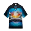 La Pramonition Short Sleeve Silk Shirt La Pramonition Short Sleeve Silk Shirt