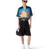 La Pramonition Short Sleeve Silk Shirt La Pramonition Short Sleeve Silk Shirt