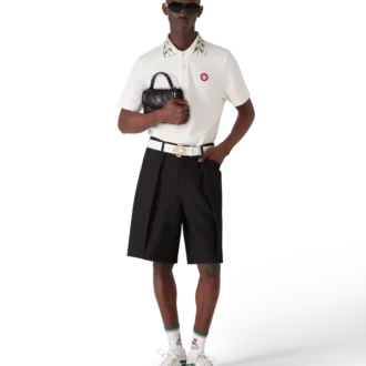 Laurel Pique Short Sleeve Polo Shirt