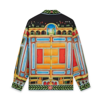 Le Palais En Fleur Silk Shirt