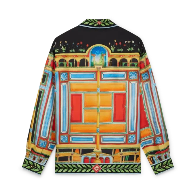 Le Palais En Fleur Silk Shirt