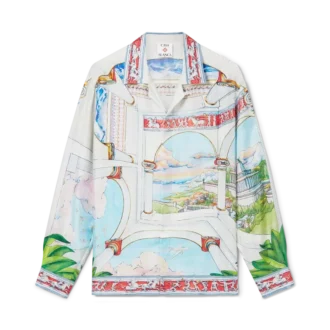 Le Passage Long Sleeve Silk Shirt Le Passage Long Sleeve Silk Shirt