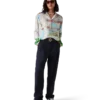 Le Passage Long Sleeve Silk Shirt Le Passage Long Sleeve Silk Shirt