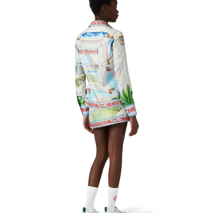 Le Passage Silk Mini Skirt