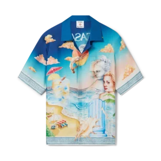 le plongeon short sleeve silk shirt 1 330x330 - Le Plongeon Short Sleeve Silk Shirt