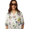 Le Vase Brise Short Sleeve Silk Shirt Le Vase Brise Short Sleeve Silk Shirt