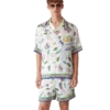 Le Vase Brise Short Sleeve Silk Shirt Le Vase Brise Short Sleeve Silk Shirt
