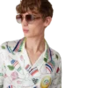 Le Vase Brise Short Sleeve Silk Shirt Le Vase Brise Short Sleeve Silk Shirt