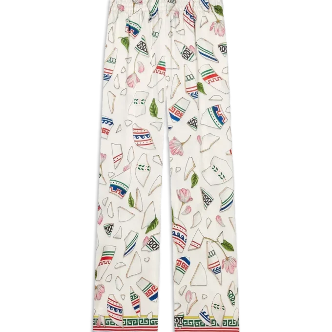 Le Vase Brise Silk Trousers