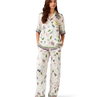 Le Vase Brise Silk Trousers