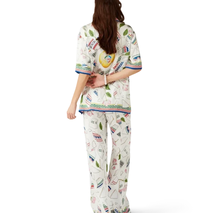 Le Vase Brise Silk Trousers