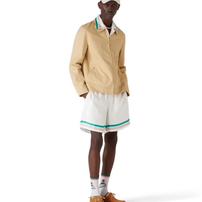 Cotton Monogram Jacquard Jacket