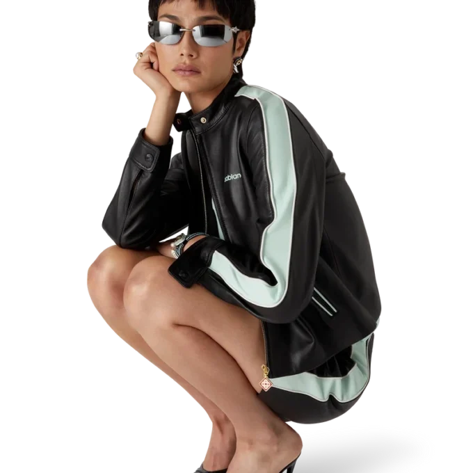 Leather Racer Jacket Leather Racer Jacket