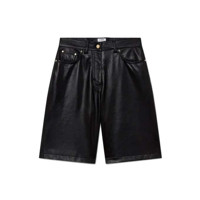 Leather Skater Shorts Leather Skater Shorts