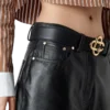 Leather Skater Shorts Leather Skater Shorts