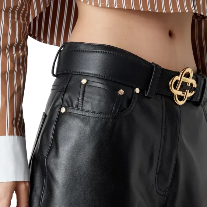 Leather Skater Shorts Leather Skater Shorts