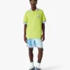 Lime Flower Court Icon Short Sleeve T-Shirt