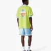 Lime Flower Court Icon Short Sleeve T-Shirt