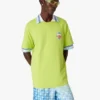 Lime Flower Court Icon Short Sleeve T-Shirt