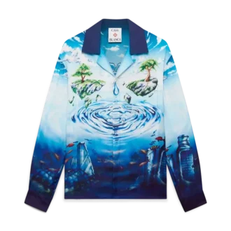 Lost Atlantis Long Sleeve Silk Shirt Lost Atlantis Long Sleeve Silk Shirt