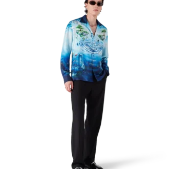 Lost Atlantis Long Sleeve Silk Shirt Lost Atlantis Long Sleeve Silk Shirt