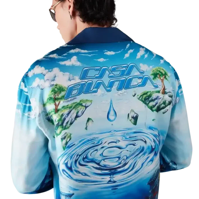 Lost Atlantis Long Sleeve Silk Shirt Lost Atlantis Long Sleeve Silk Shirt