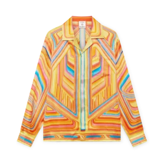 Low Rider Long Sleeve Silk Shirt