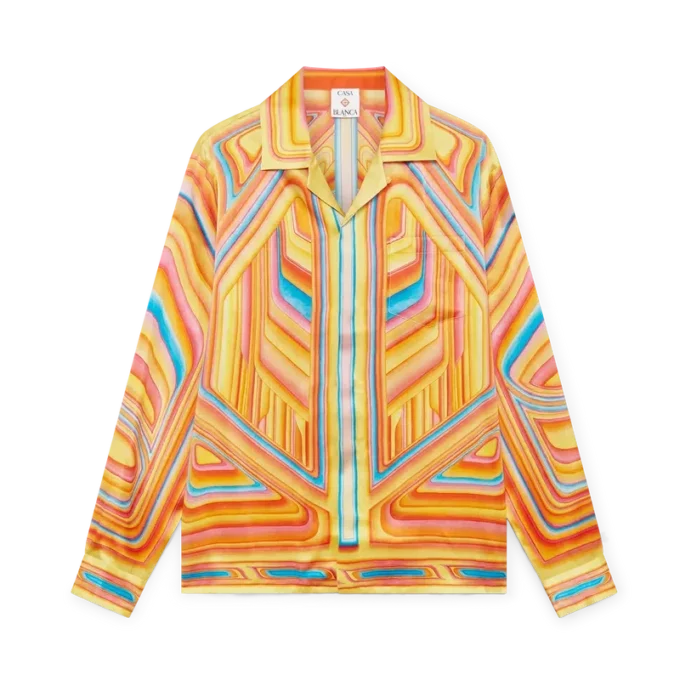 Low Rider Long Sleeve Silk Shirt Low Rider Long Sleeve Silk Shirt