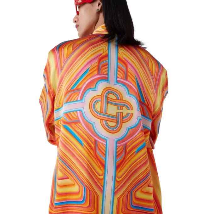 Low Rider Long Sleeve Silk Shirt Low Rider Long Sleeve Silk Shirt