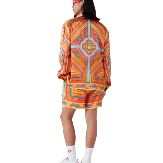Low Rider Long Sleeve Silk Shirt Low Rider Long Sleeve Silk Shirt