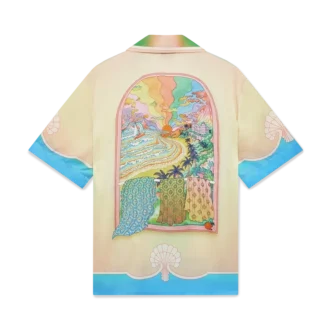 Lucid Dreams Short Sleeve Silk Shirt