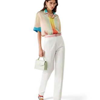Lucid Dreams Short Sleeve Silk Shirt