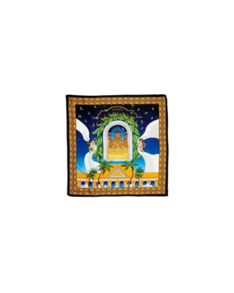 Maison D’ete Small Silk Scarf