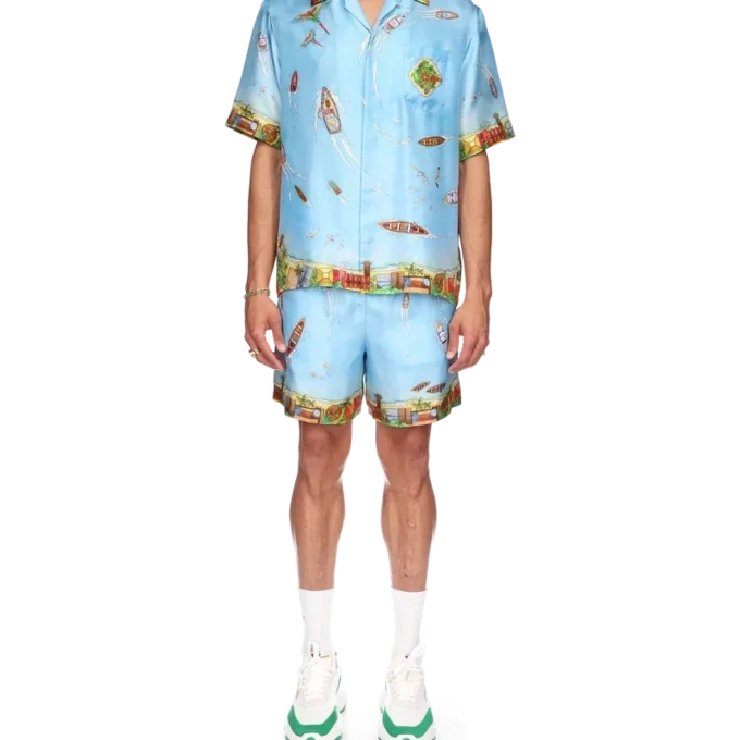Maison Sur Piloti Silk Shirt