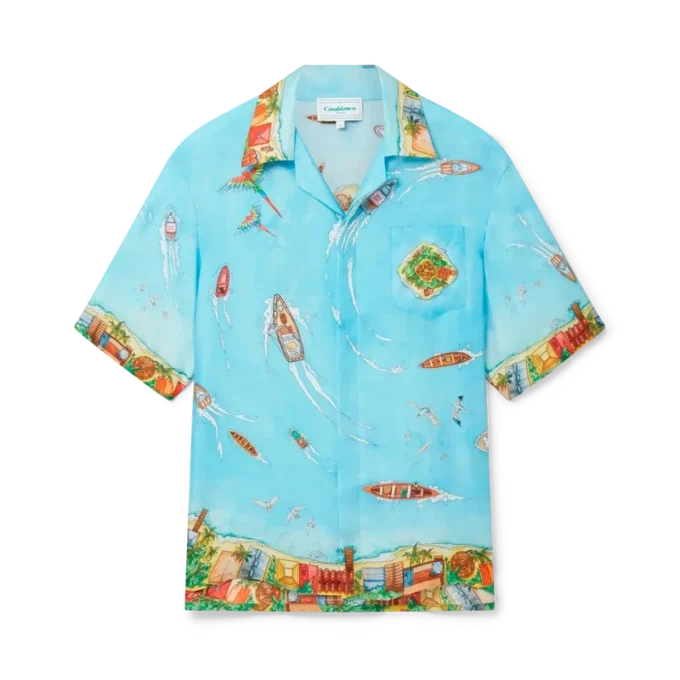 Maison Sur Piloti Silk Shirt
