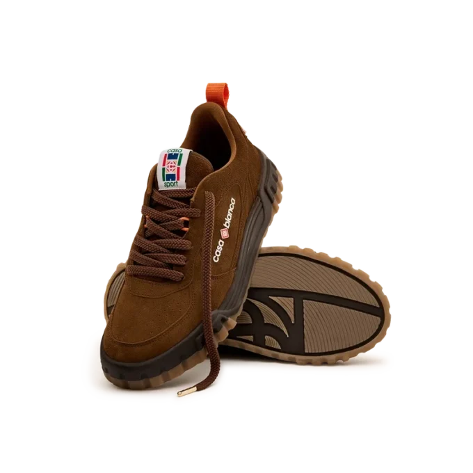 Women’s Brown Suede Court Sneaker Women’s Brown Suede Court Sneaker