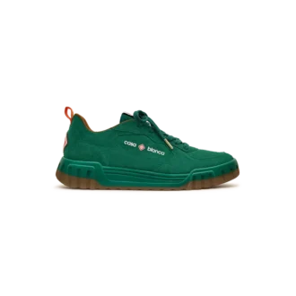 Women’s Green Suede Court Sneaker