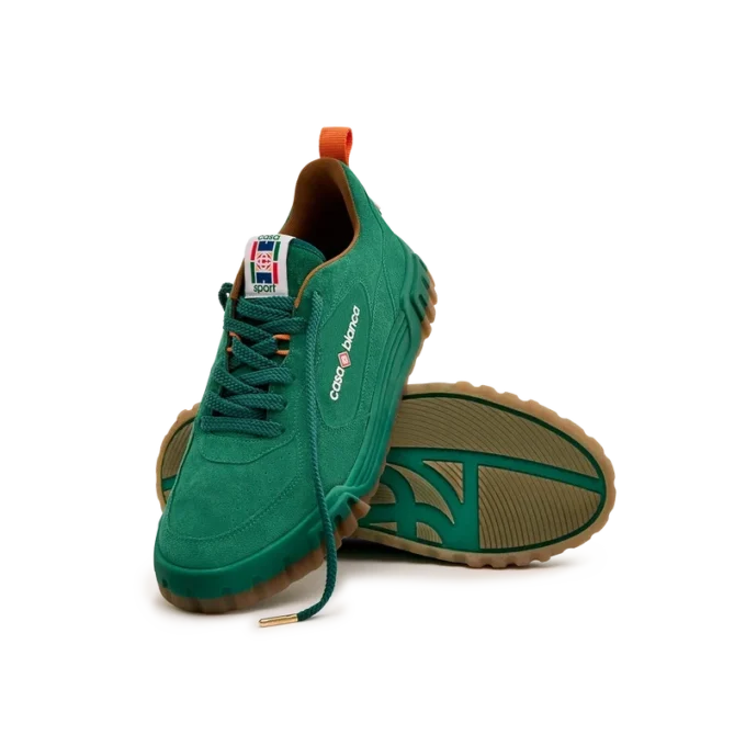 Women’s Green Suede Court Sneaker Women’s Green Suede Court Sneaker