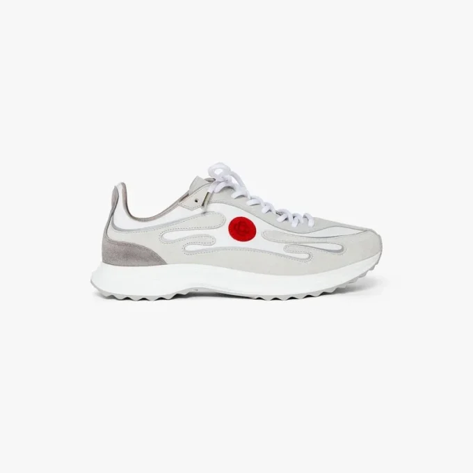 Women’s Grey Leather Stade Sneaker Women’s Grey Leather Stade Sneaker