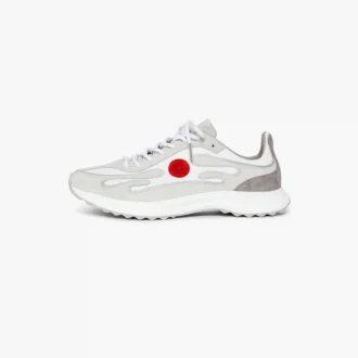 Women’s Grey Leather Stade Sneaker