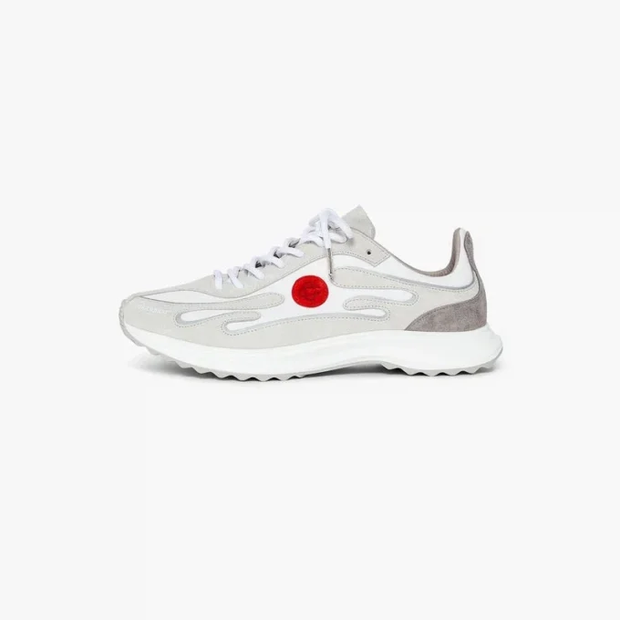 Women’s Grey Leather Stade Sneaker Women’s Grey Leather Stade Sneaker
