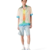 Men’s White & Blue Court Sneaker