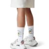 Mens Atlantis White & Chrome Sneaker