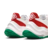 Mens Atlantis White & Red Sneaker