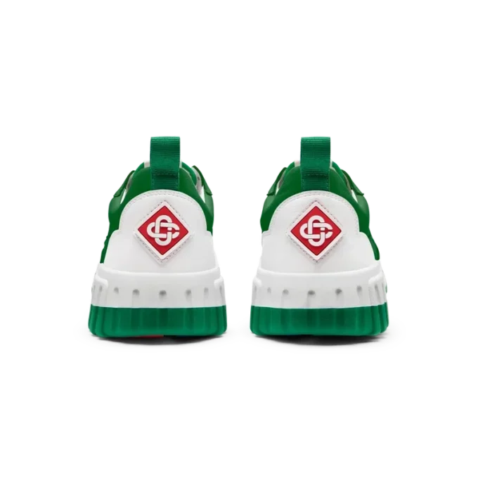 Mens Court Green & White Sneaker Mens Court Green & White Sneaker