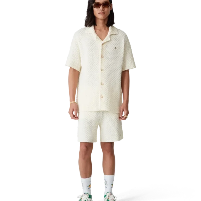 Mens Court Green & White Sneakers Mens Court Green & White Sneakers