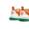 Mens Court Orange & White Sneakers Mens Court Orange & White Sneakers