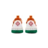Mens Court Orange & White Sneakers Mens Court Orange & White Sneakers