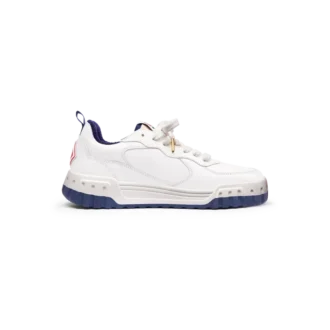 Mens Court White & Navy Sneaker